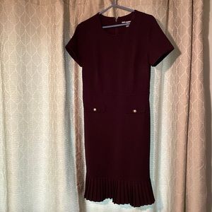 Brand is Karl Lagerfeld, size US 8, excellent condition, eggplant purple